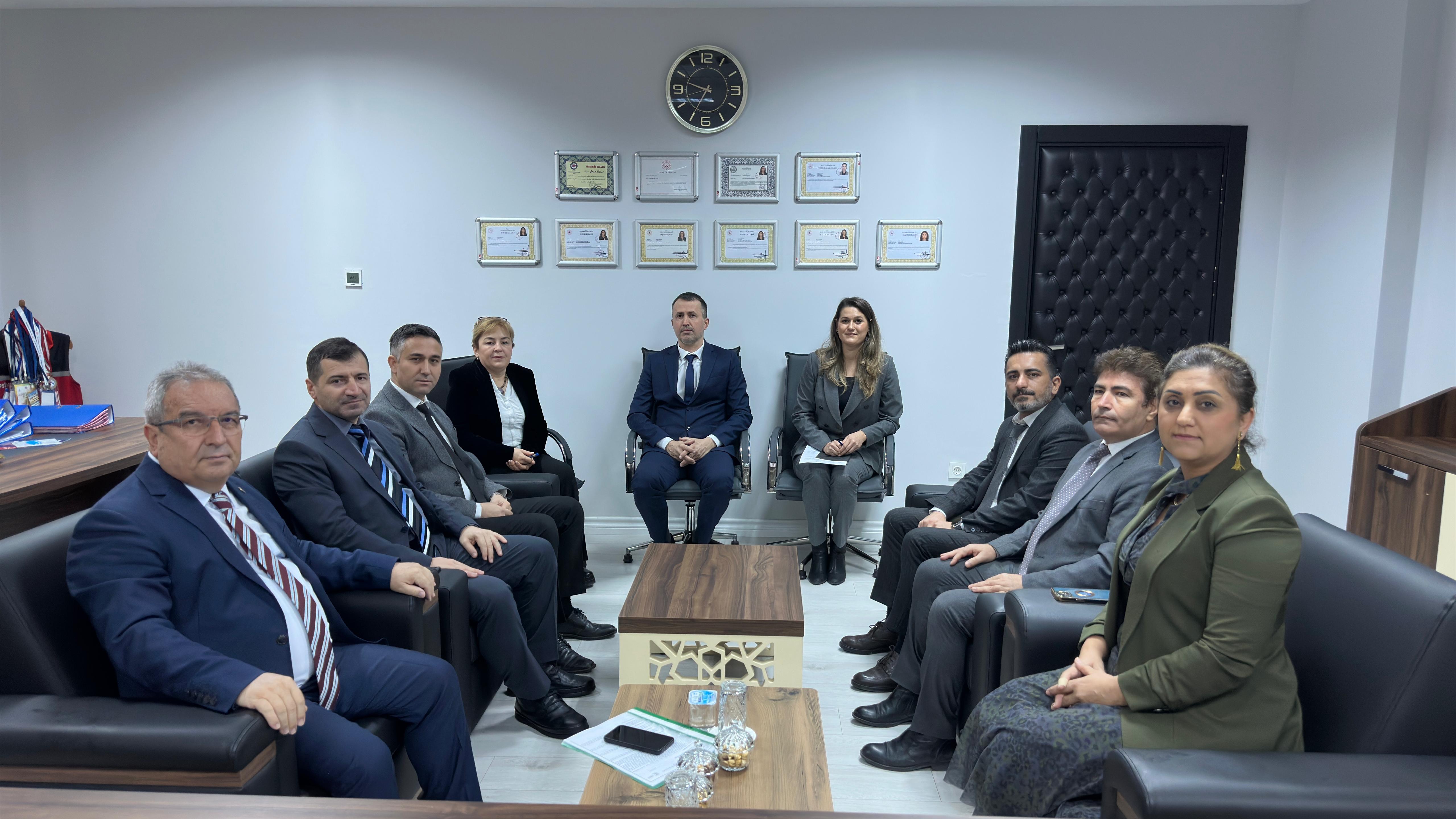 Vali Yardımcımız Sayın Doç. Dr. Şükrü YILDIRIM'ın Nezaket Ziyareti