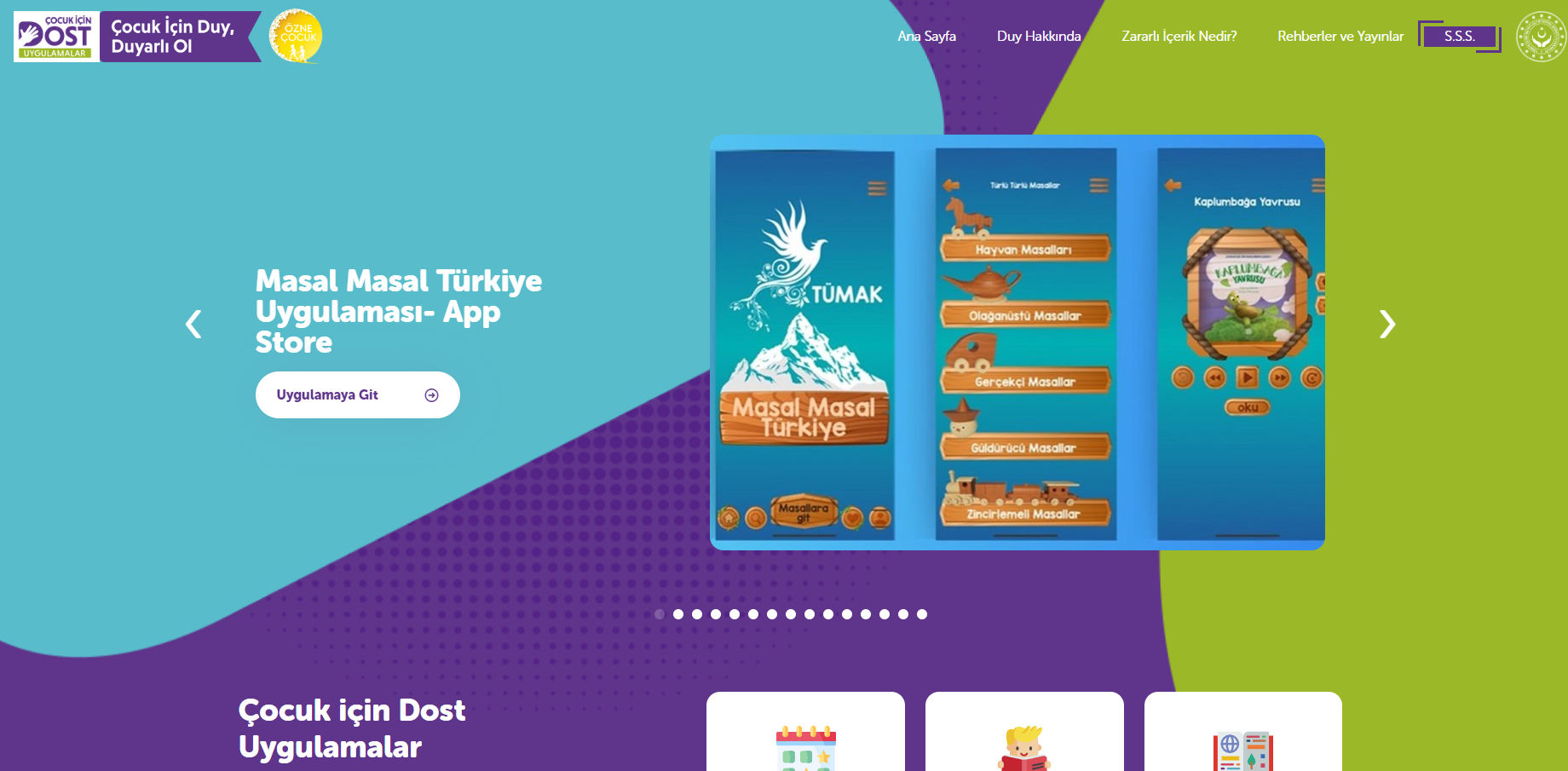Çocuk İçin Dost Uygulamalar (DUY) web sitesi ve ihbar hattı ile 2 bin 394 içerik hakkında işlem yapıldı