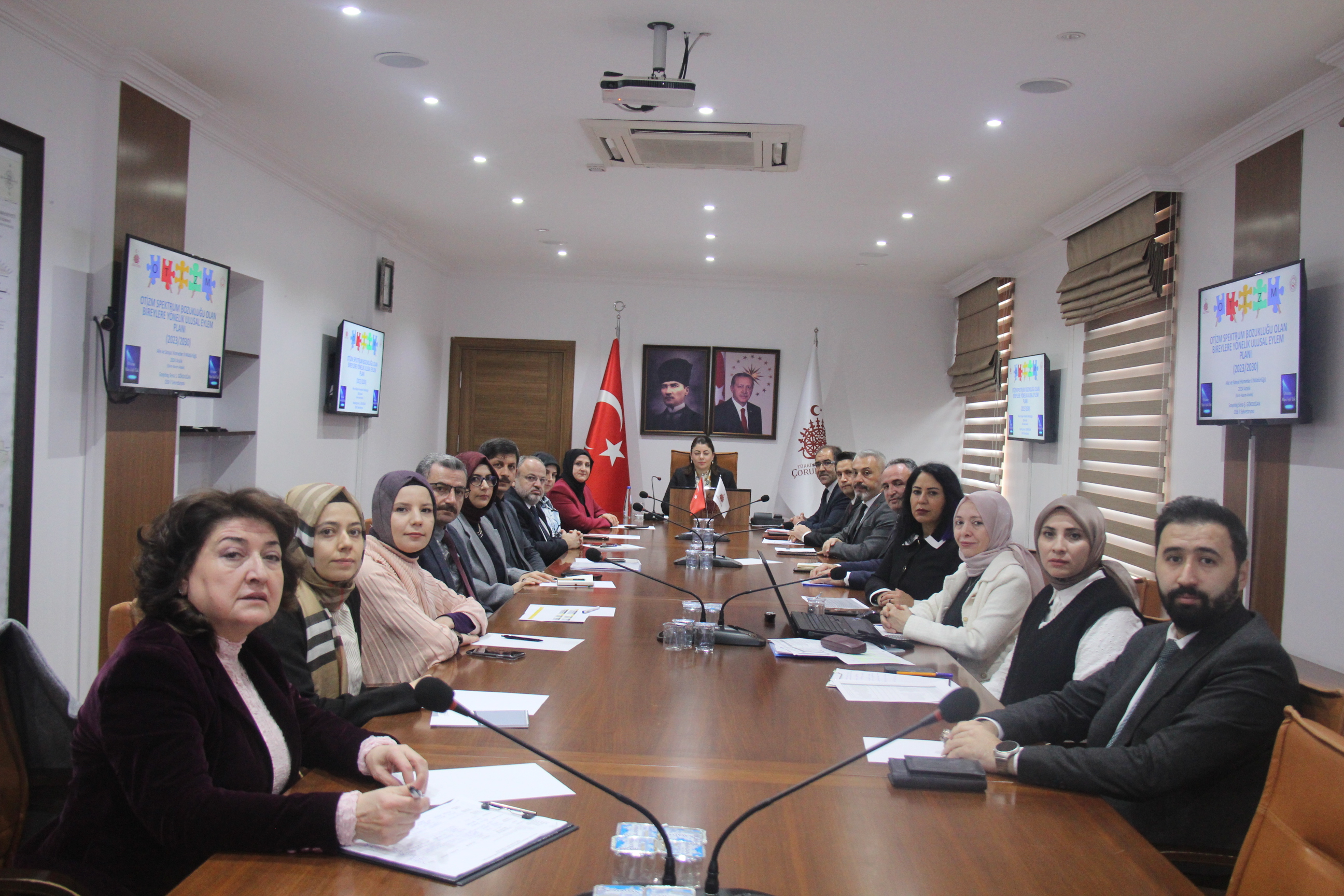 II. Ulusal Otizm Eylem Planı (2023-2030) kapsamında İzleme ve Değerlendirme Kurul Komisyonu Toplantısı