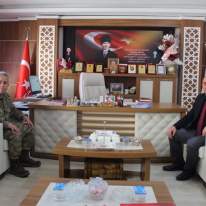 Bayburt Garnizon Komutanı Hava Savunma Albay Yusuf DİKER İl Müdürlüğümüzü Ziyaret Etti - fotoğraf 1