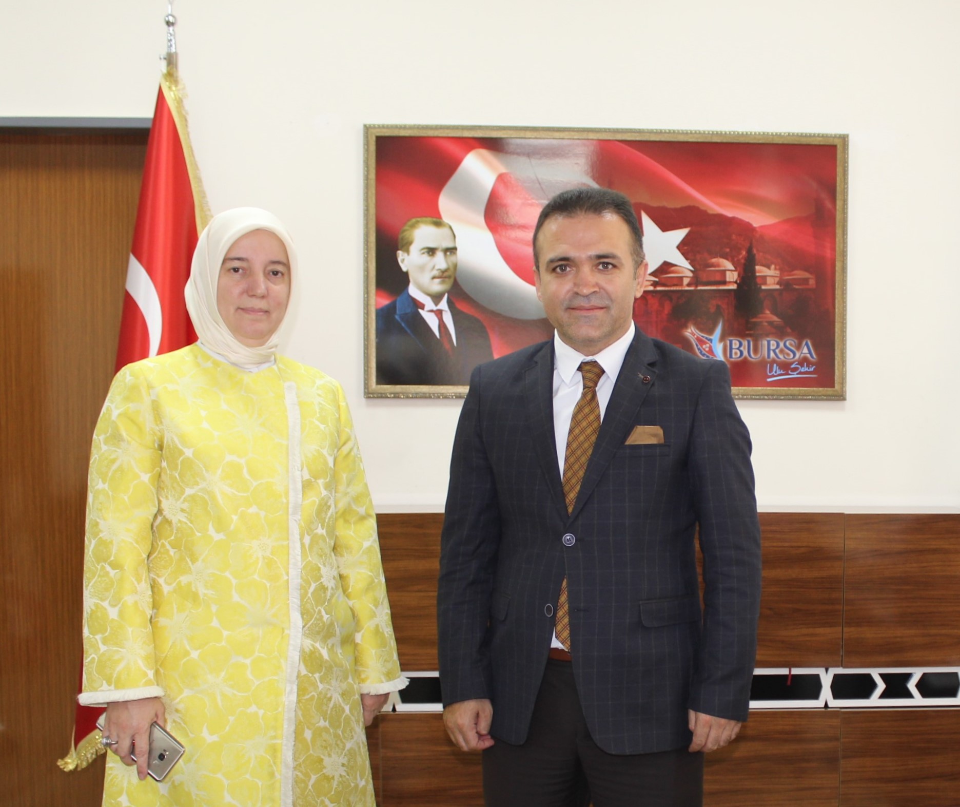 Milletvekili Sayın Emine YAVUZ GÖZGEÇ'ten Hayırlı Olsun Ziyareti