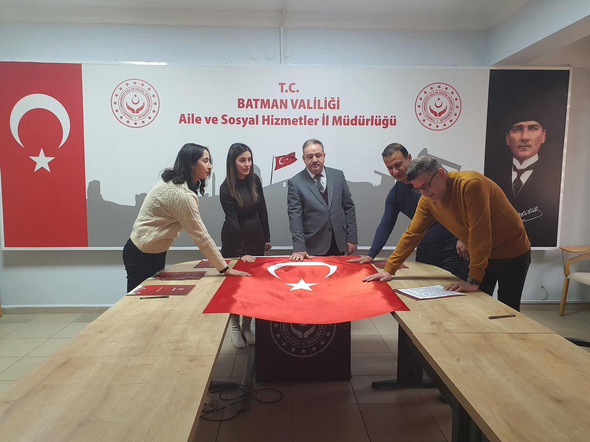 "İl Müdürlüğümüz Bünyesinde Aday Memurluktan, Asli Memurluğa Geçen Memurlara Yemin Töreni"