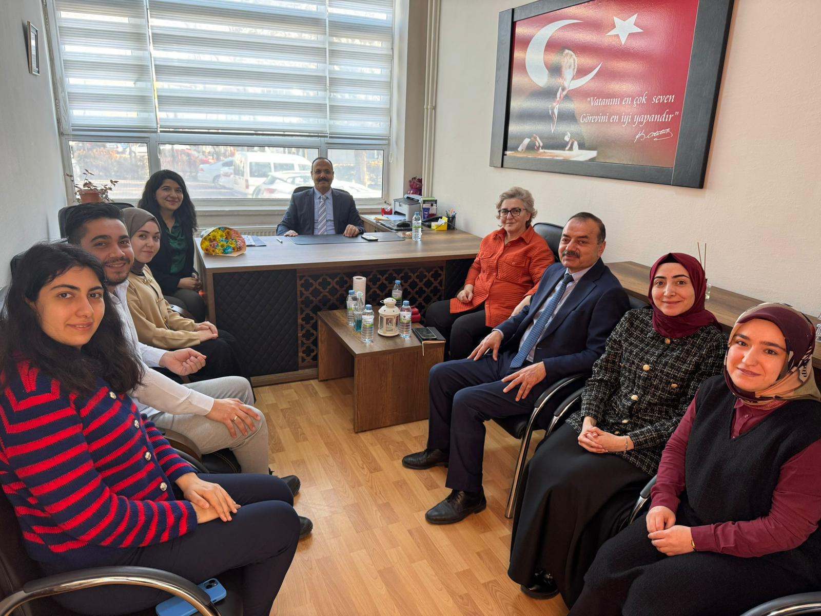 İl Müdürümüz Sn. Nurettin Ulaş, Ortaköy Sosyal Hizmet Merkezi'ni Ziyaret Etti!