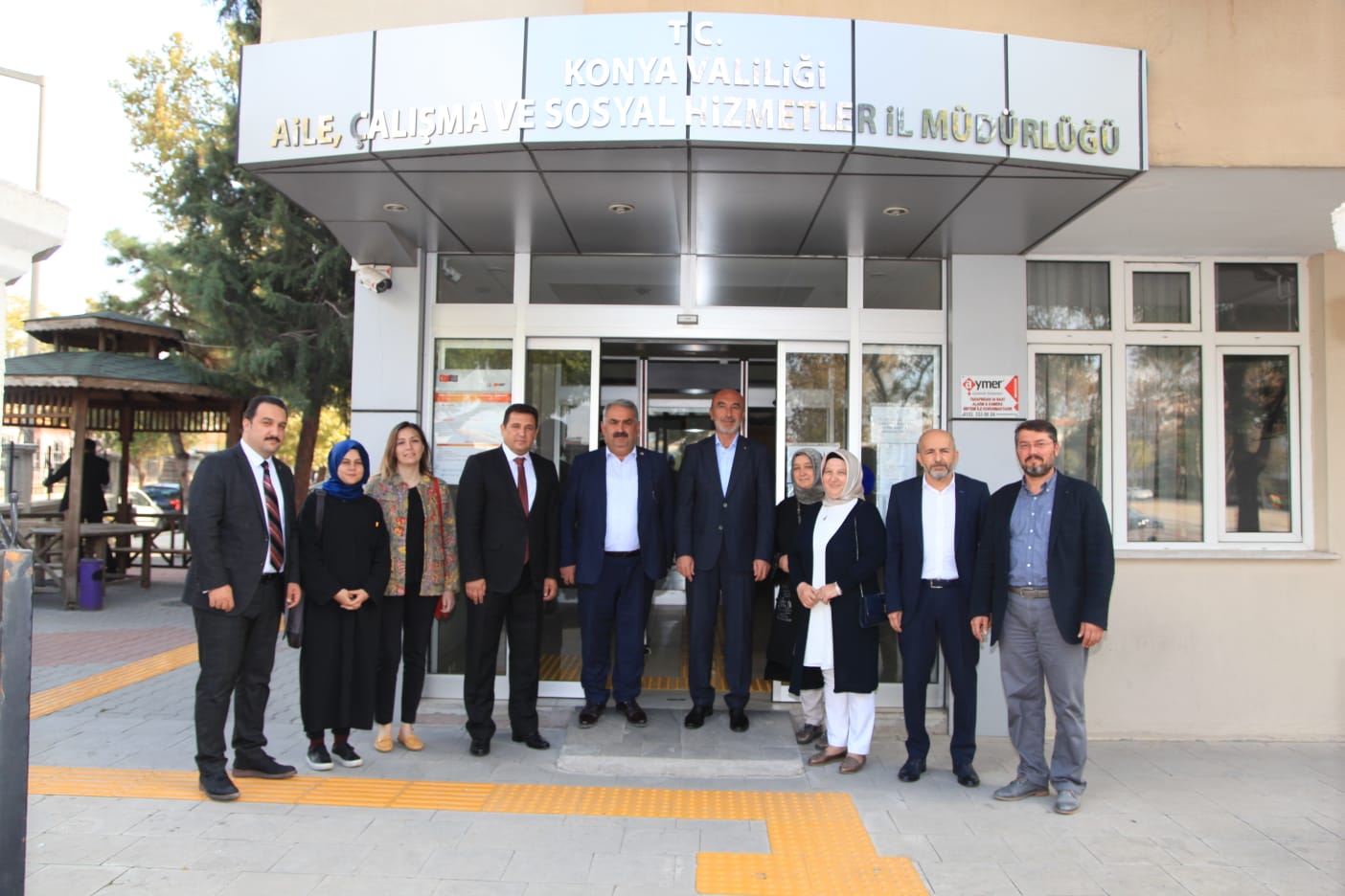 Konya Milletvekili Sayın Halil ETYEMEZ ve AK Parti Konya İl Başkanı Sayın Hasan ANGI İl Müdürümüzü Ziyaret Ettiler