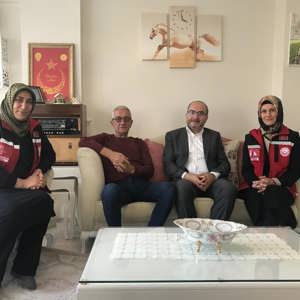 Miraç Kandili’nde Şehit ve Gazilerimize Anlamlı Ziyaret - fotoğraf 9
