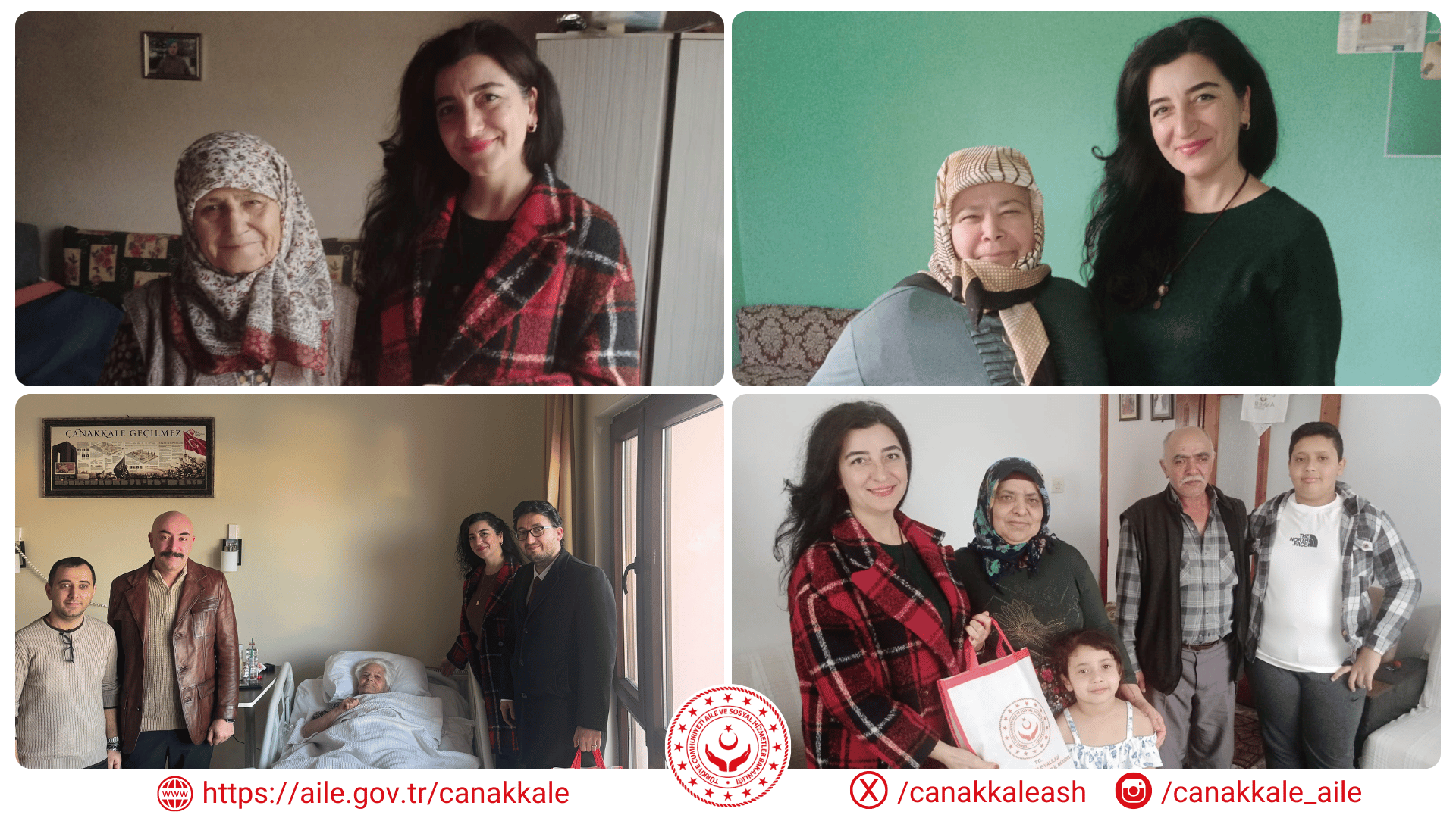 Aile Yılı Kapsamında Aziz Şehitlerimizin Kıymetli Ailelerini Ve Kahraman Gazilerimizi Ziyaret Ettik