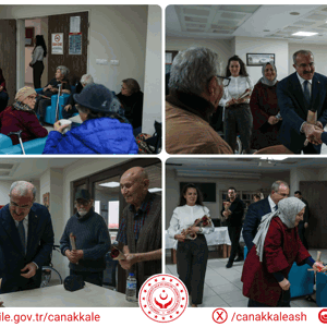 Valimiz Sayın Doç. Dr. Ömer TORAMAN ve Sayın Neşe TORAMAN Hanımefendi Huzurevimiz Ziyaret Etti - fotoğraf 1