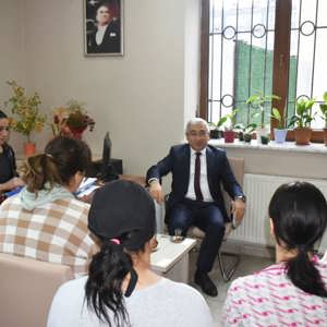 İl Müdürümüz Faruk UYSAL, Bursa Çocuk Evleri Sitesi İlk Kabul Birimine inceleme ve değerlendirme ziyaretinde bulundu - fotoğraf 1