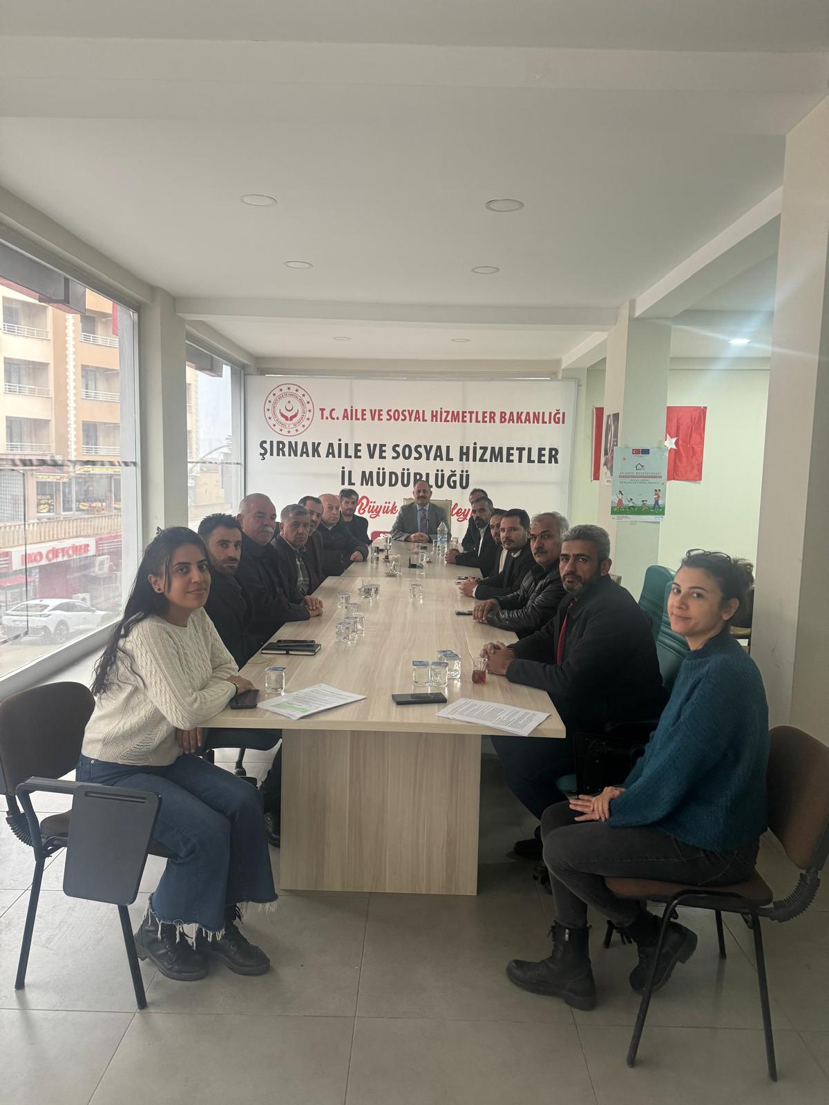 Muhtarlar İle İstişare Toplantısı Yapıldı