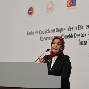 "Kadın ve Çocukların Depremlerin Etkilerinden Korunmasına Yönelik Destek Projesi" imza töreni gerçekleştirildi - fotoğraf 3