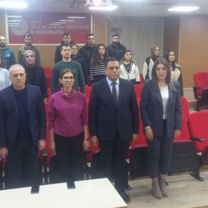  İl Müdürlüğümüz ve bağlı kuruluşlarımızda 2023, 2024 ve 2025 yıllarında göreve başlayan personele yönelik Oryantasyon Eğitimi programı düzenlendi. - fotoğraf 4