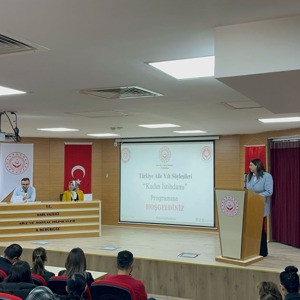  ''Güçlü  Kadınlar, Güçlü  Yarınlar'' mottosuyla  '' Kadın  İstihdamı'' konulu  söyleşi düzenlendi. - fotoğraf 9
