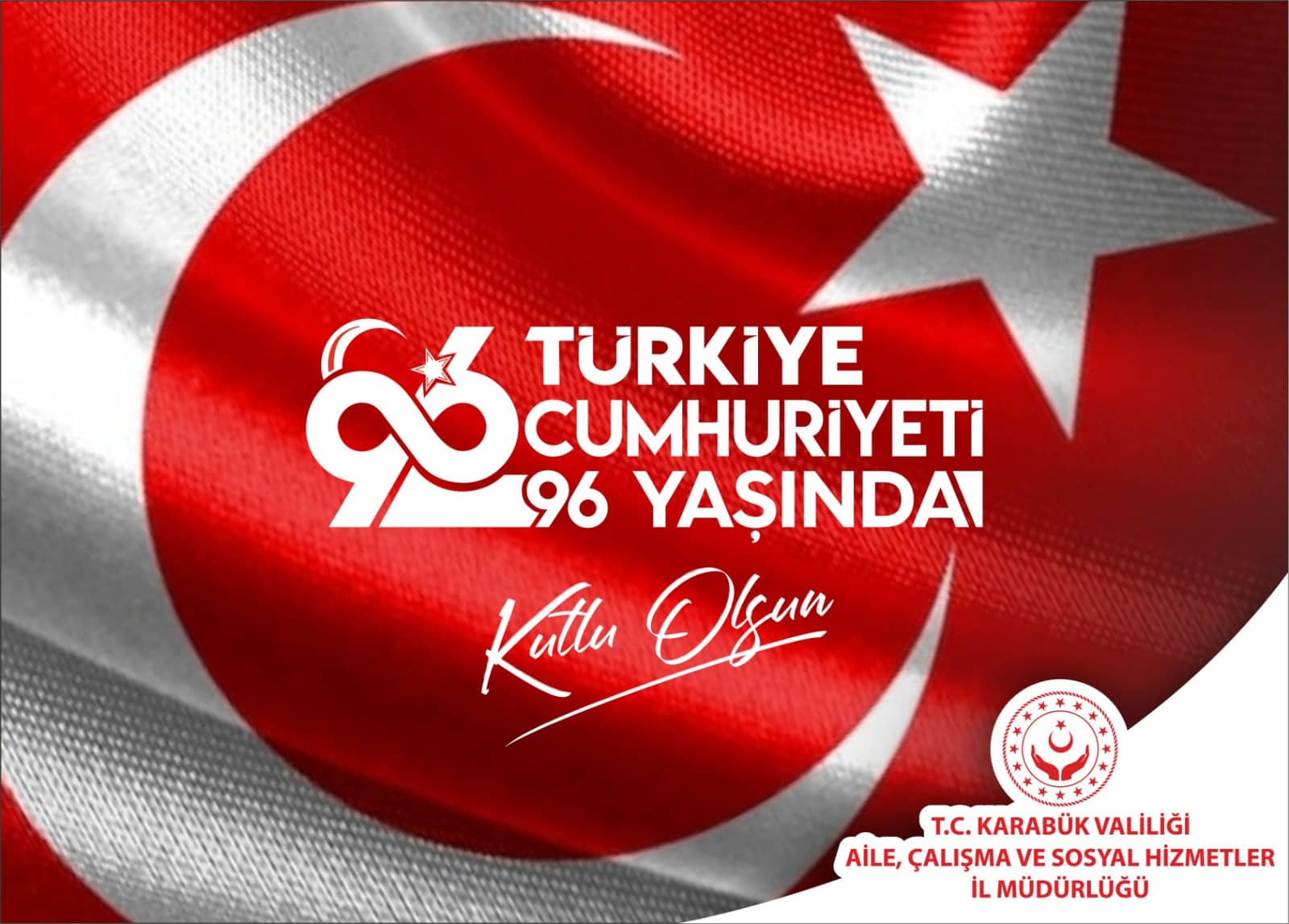 İl Müdürümüz Galip SÖKMEN’in ‘29 Ekim Cumhuriyet Bayramı’ Mesajı