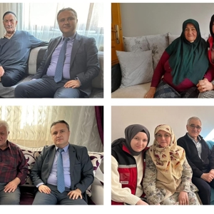 Şehit Yakınları ve Gazi Ailelerimize Ramazan ve 8 Mart Dünya Kadınlar Günü Ziyareti - fotoğraf 1