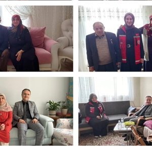 Şehit Yakınları ve Gazi Ailelerimize Ramazan ve 8 Mart Dünya Kadınlar Günü Ziyareti - fotoğraf 2