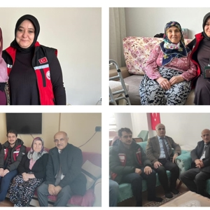 Şehit Yakınları ve Gazi Ailelerimize Ramazan ve 8 Mart Dünya Kadınlar Günü Ziyareti - fotoğraf 3