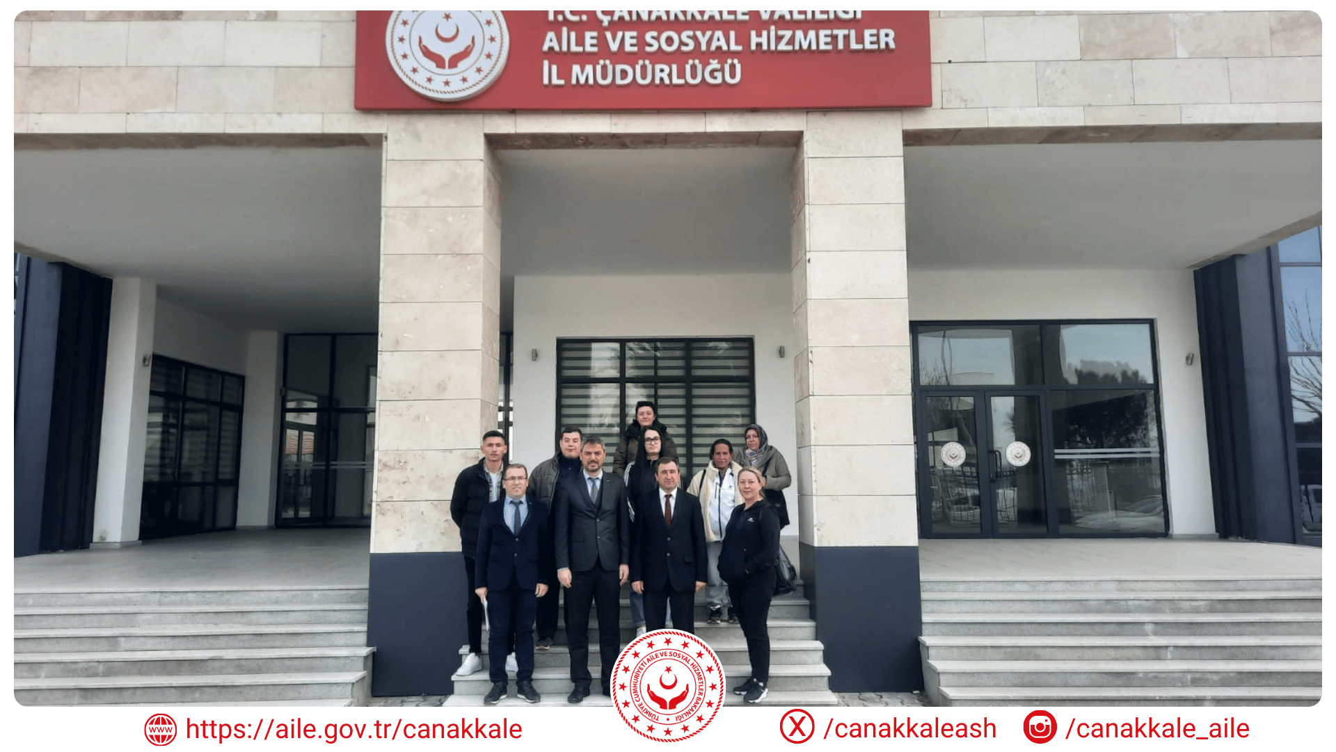 Çanakkale İŞKUR İl Müdürü Mehmet Uğur YAVUZ, İl Müdürümüz Ali ÖMÜT'ü Ziyaret Etti