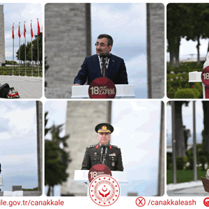 Çanakkale Zaferi’nin 110. yıl dönümünde, Şehitler Abidesi’nde düzenlenen törende Aziz Şehitlerimizin Kıymetli Aileleri ve Kahraman Gazilerimizle Bir Araya Geldik. - fotoğraf 1