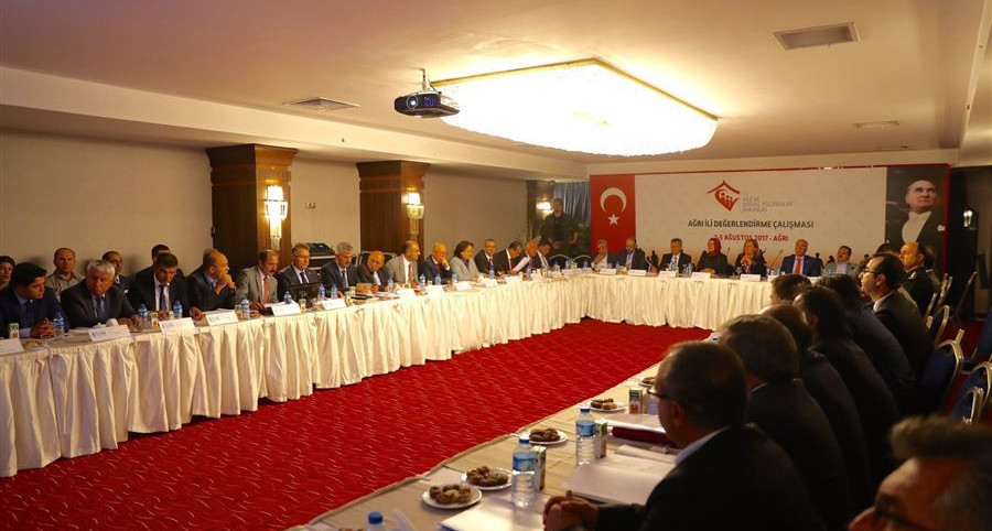 Ağrı İli Değerlendirme Çalışması düzenlendi.