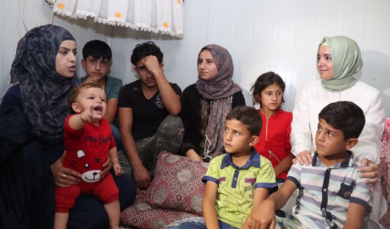 ''Türkiye, hiç kimseyi kapısından geri çevirmemiştir. Hiçbir mazlumu silahların, kurşunların, bombaların acımasızlığına terk etmedik"