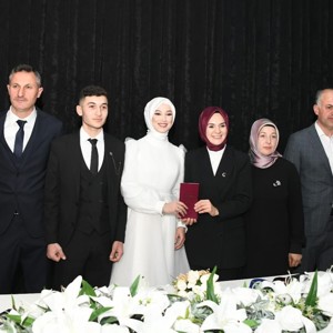 Sayın Bakanımız Zümrete ve Resul Eray Çiftinin Nikahlarına Şahitlik Ettiler - fotoğraf 12