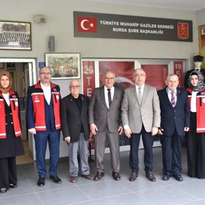 TÜMŞAD ve Muharip Gaziler Derneği’ne Bayram Ziyareti - fotoğraf 4