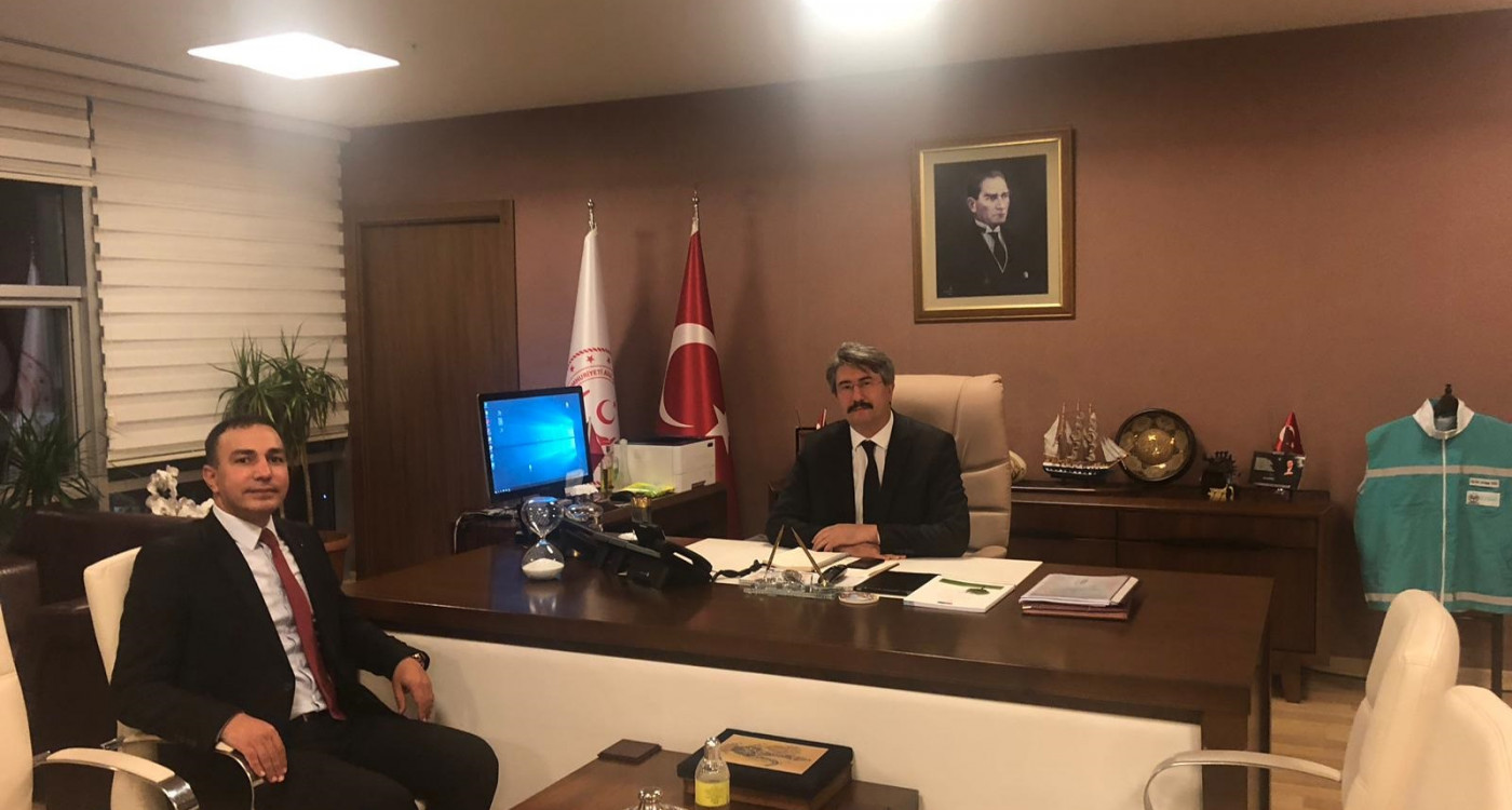 EYHGM Dr. Orhan KOÇ AÇSHB Iğdır İl Müdürü Adem Safa’yı Kabul Etti