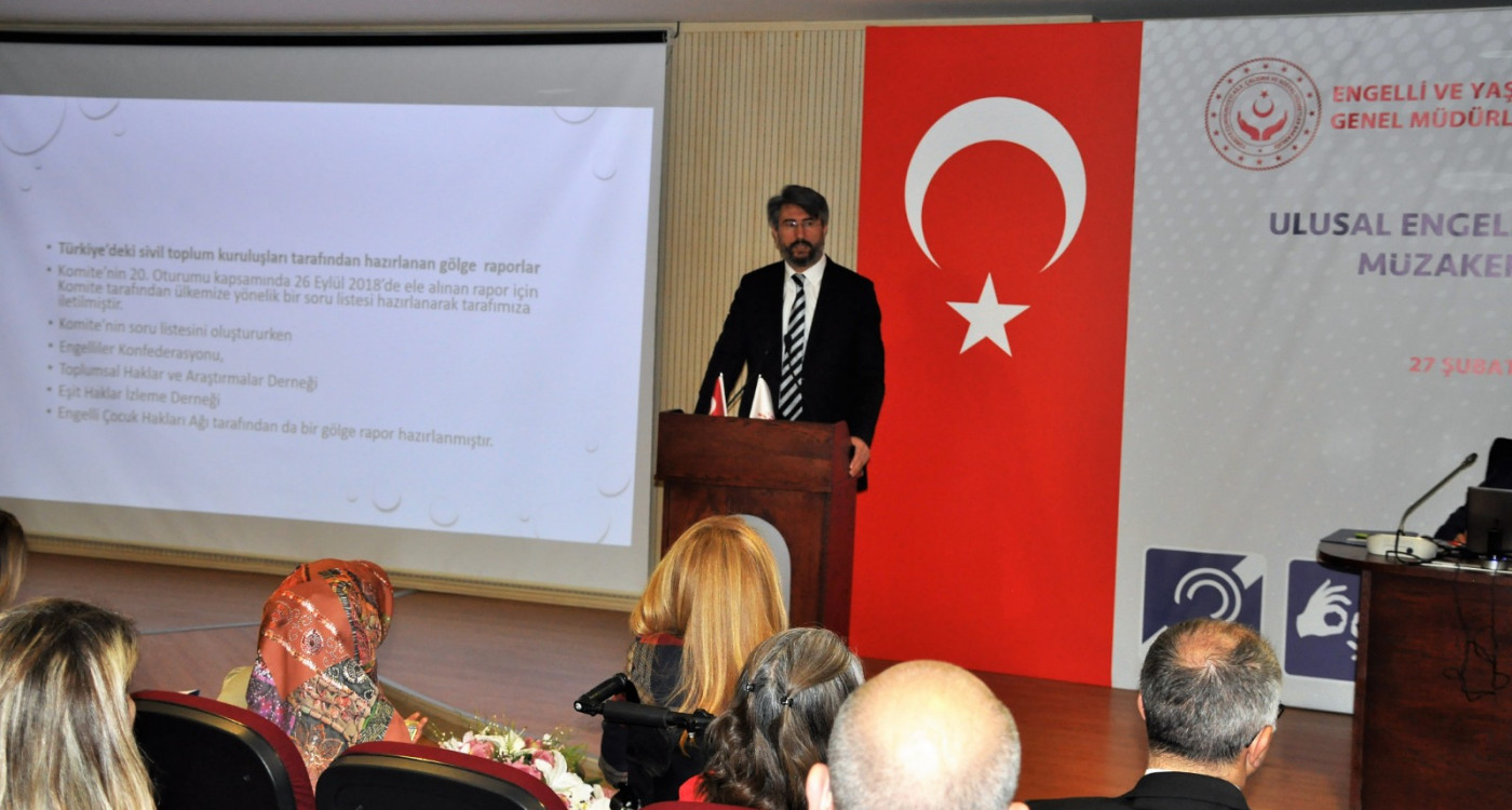 Engellilerin Haklarına İlişkin Sözleşmeye Dair Ulusal Raporu Müzakere Toplantısı Gerçekleştirildi