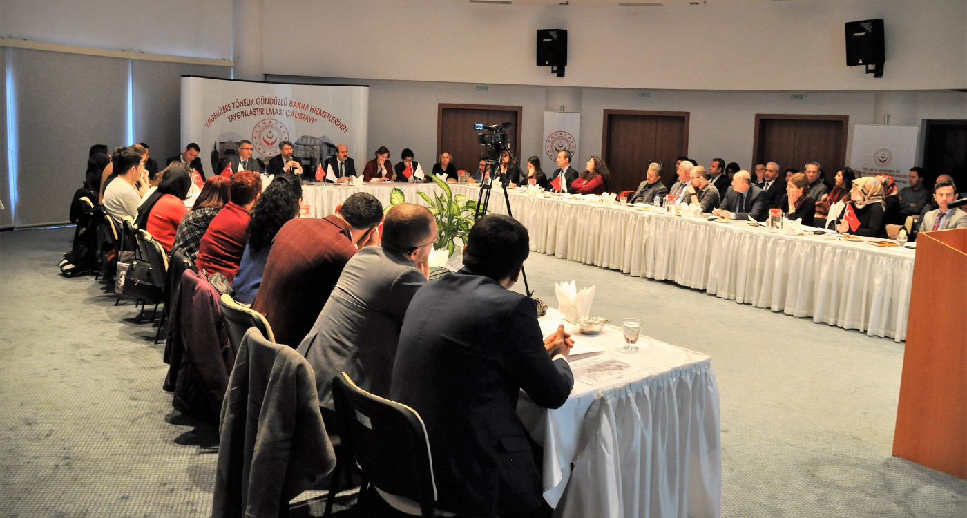 ‘Engelli Bireylere Yönelik Gündüzlü Bakım Hizmetlerinin Yaygınlaştırılması Çalıştayı yapıldı