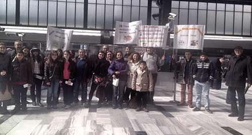 Dostluk Treni Eskişehir’e hareket etti