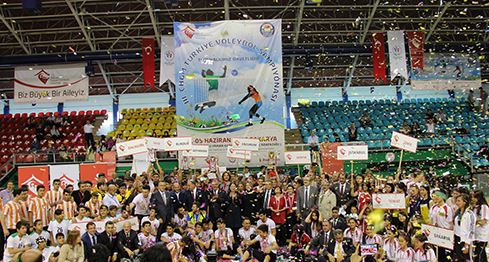 ÇHGM 3.Voleybol Şampiyonası'nda Milli Sporcularımızı ağırladık