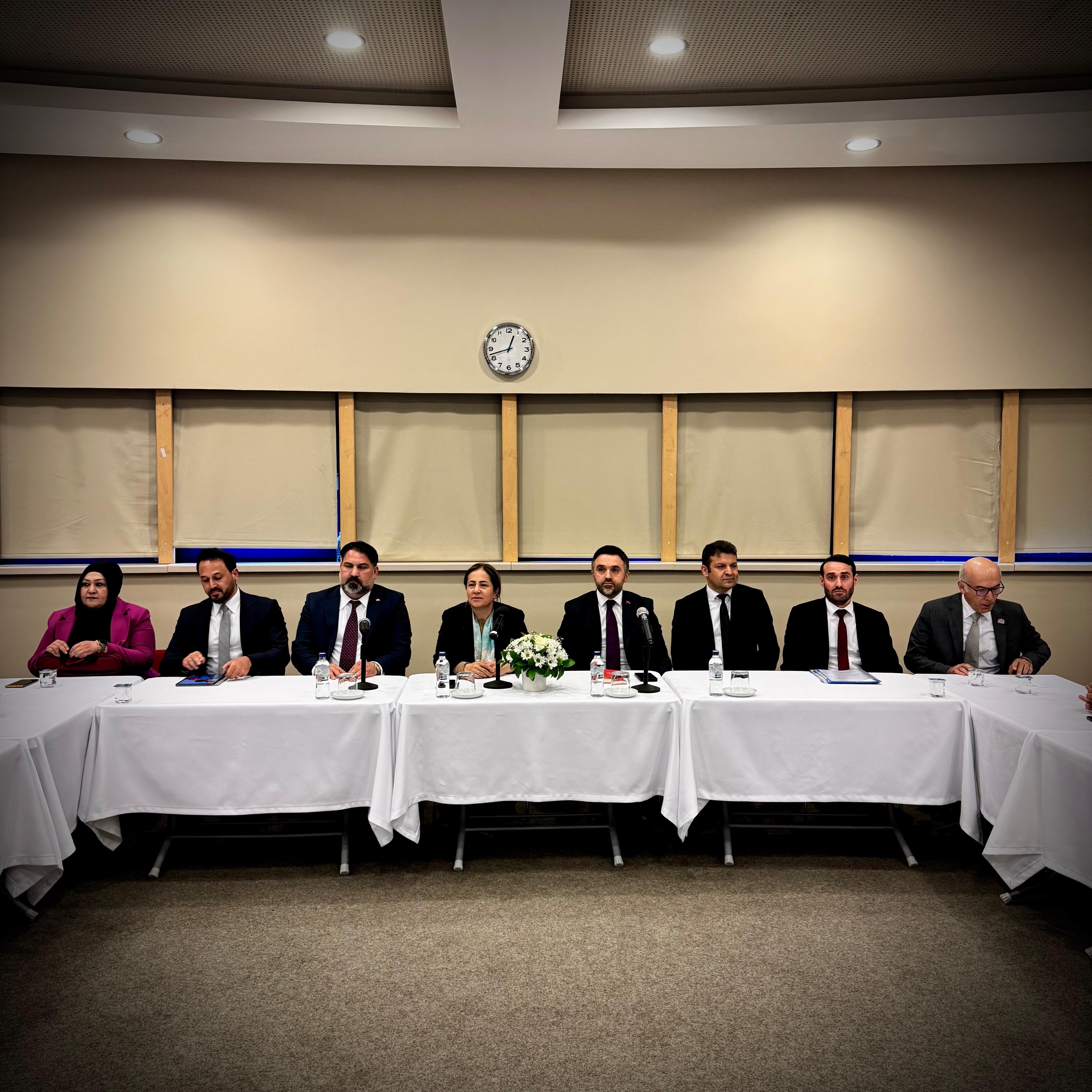 Aile ve Sosyal Hizmetler Bakan Yardımcımız Sn. Sevim SAYIM MADAK 'ın katılımlarıyla Bakanlığımız projeleri ile ilgili çalıştay gerçekleştirilmiştir.