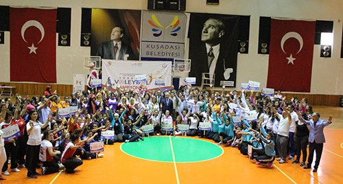 4.Çocuk Destek Merkezleri Voleybol Şampiyonası Kuşadası'nda Yapıldı