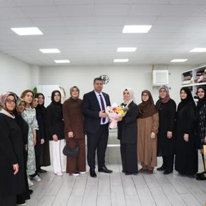 Bakanlığımız, Tarım ve Orman Bakanlığı ve Ticaret Bakanlığı İş Birliğiyle İlimizde Kurulan S.S. Hünerli Eller Kadın Girişimi Üretimi ve İşletme Kooperatifini İl Müdürümüz Sayın Serdar Demirci Ziyaret Etti. - fotoğraf 2
