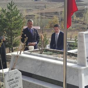 ŞEHİDİMİZ OSMAN ŞAHİN’ in ANNESİNE ZİYARET - fotoğraf 1