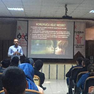 Tuşba SHM’den  Madde Bağımlılığı ile Mücadele, AEP tanıtımı ve Koruyucu aile Modeli  Semineri     - fotoğraf 1