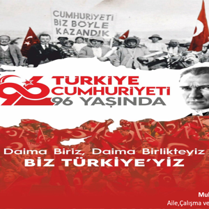 İl Müdürümüz Muhammer DOĞAN'ın Cumhuriyet Bayramı Kutlama Mesajı - fotoğraf 1