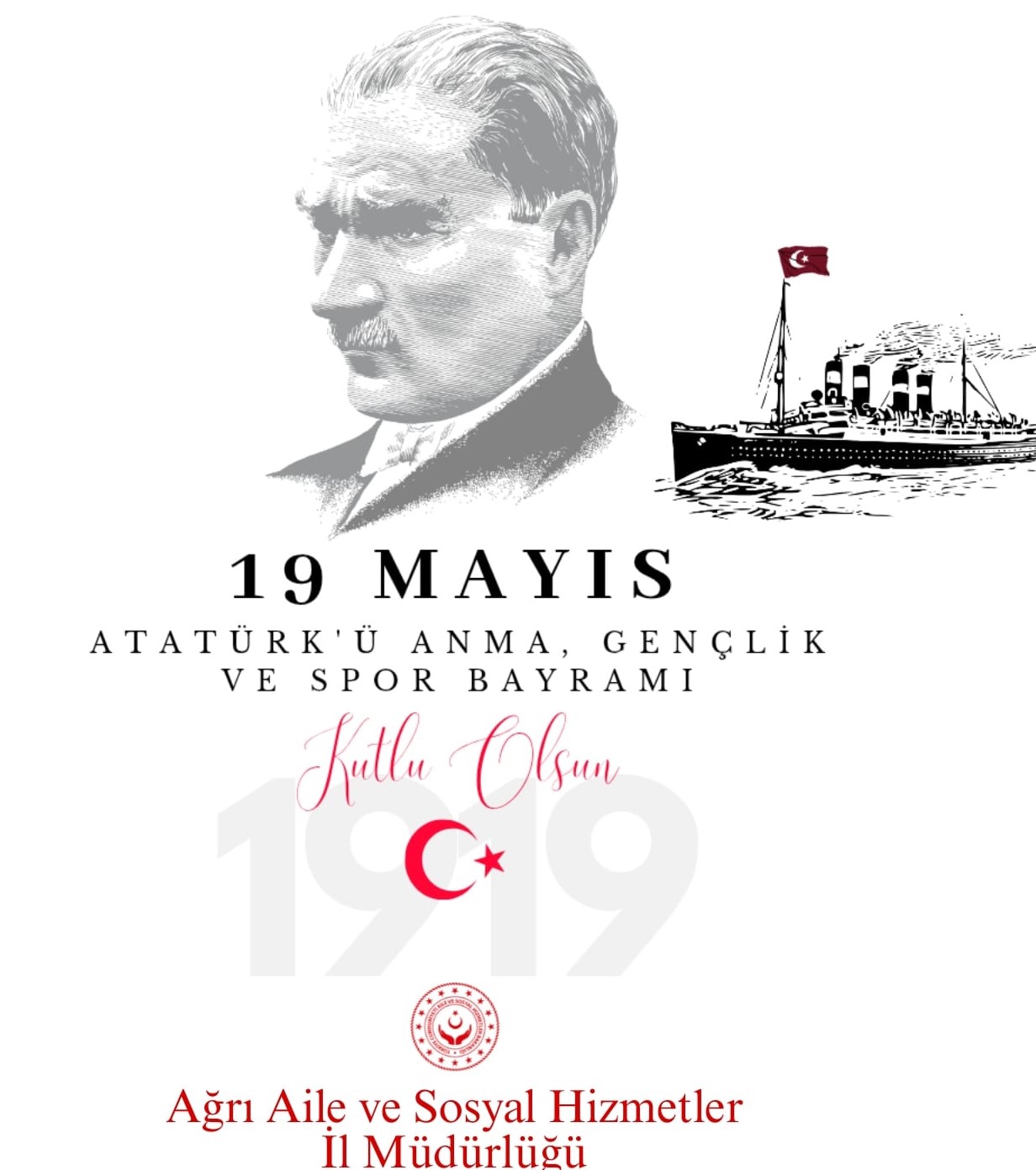 19 MAYIS ATATÜRK'Ü ANMA, GENÇLİK VE SPOR BAYRAMI