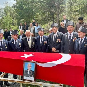 Kahraman Gazimiz Kamil Aktaş'ı Askeri Törenle Ebediyete Uğurladık - fotoğraf 3