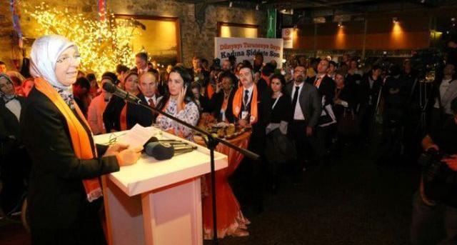 Bakan Ramazanoğlu "Dünyayı Turuncuya Boya" kampanyası kapanış törenine katıldı.