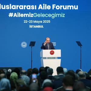 Cumhurbaşkanı Erdoğan ve Aile ve Sosyal Hizmetler Bakanımız Göktaş, Uluslararası Aile Forumu'nun kapanış programına katıldı - fotoğraf 5