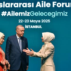 Cumhurbaşkanı Erdoğan ve Aile ve Sosyal Hizmetler Bakanımız Göktaş, Uluslararası Aile Forumu'nun kapanış programına katıldı - fotoğraf 8