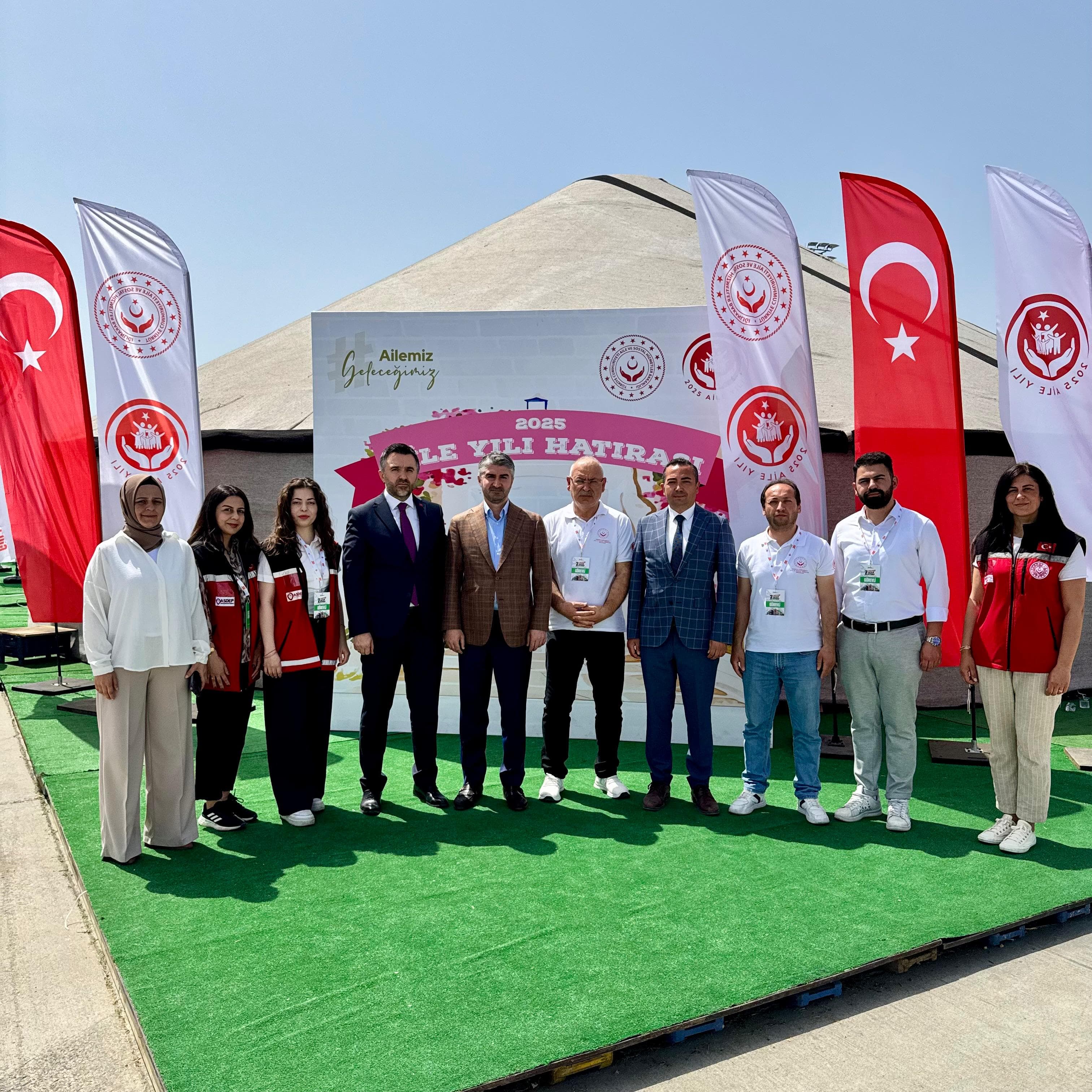 Etnospor 7. Kültür Festivali’nde “Gelenek Aileden Başlar” Temalı Aile Otağı Ziyareti