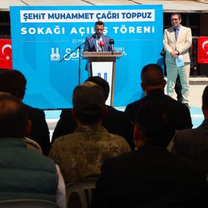 Şehidimizin ismi ailesinin yaşadığı sokağa verildi. - fotoğraf 2