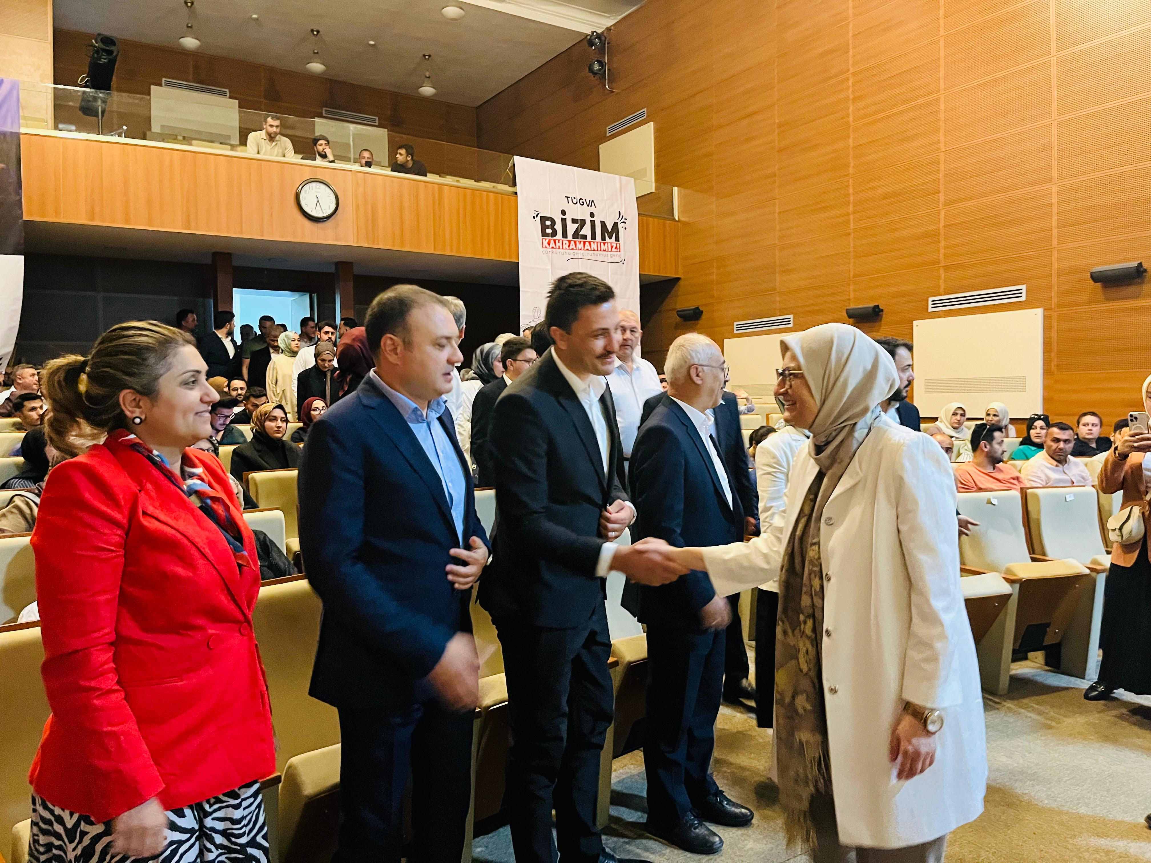 Balıkesir Milletvekillerimiz Sayın Belgin UYGUR ve Sayın İsmail OK, ve İl Müdürümüz Sayın Emine BÖÇKÜN’ün katılımlarıyla TÜGVA Balıkesir 5. Olağan Genel Kurulu Gerçekleştirildi