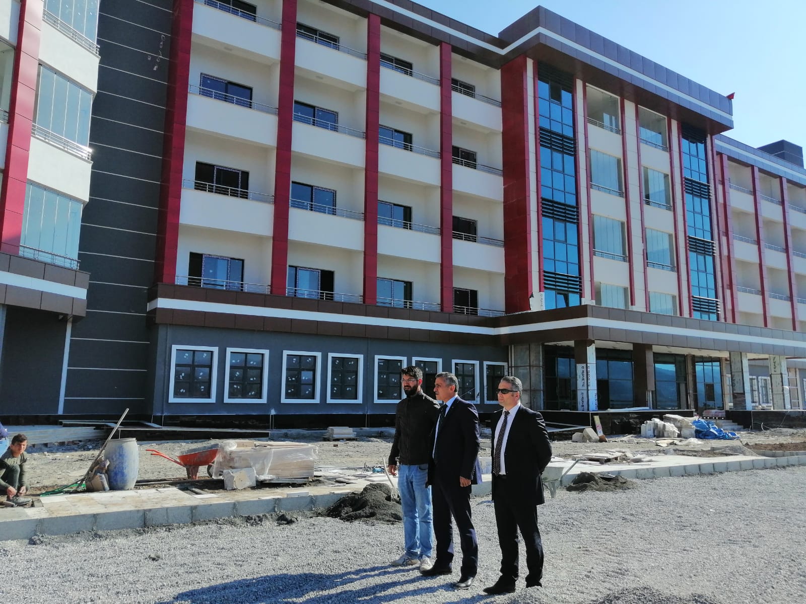 İl Müdürümüz Mahmut ÖZDEMİR, Tokat Huzurevi Müdürlüğü Yeni Hizmet Binası İnşaatında İncelemelerde Bulundu