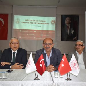 Psikolojik İlk Yardım, Kayıp ve Yas Eğitimi Programı'nın açılışı, Vali Yardımcımız Mustafa Güney ve İl  Müdürümüz Faruk Uysal'ın katılımıyla başladı - fotoğraf 1