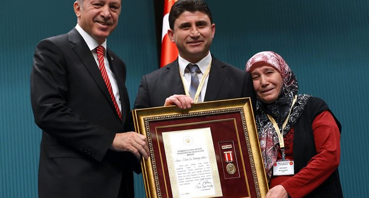 Devlet Övünç Madalyası Tevcih Töreni Yapıldı.