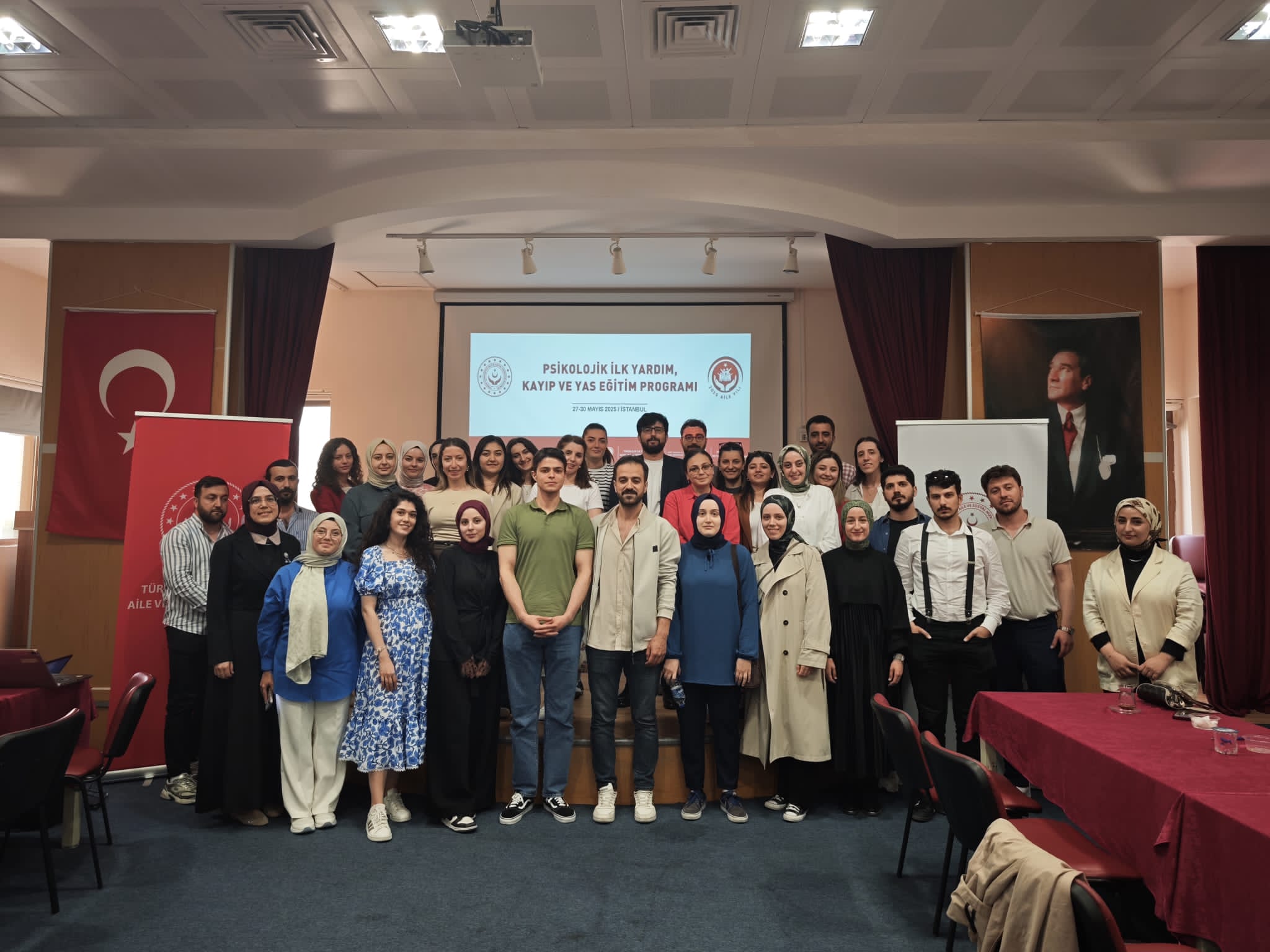 Psikolojik İlk Yardım, Kayıp ve Yas Süreci Eğitimi 120 Meslek Elemanımıza Yönelik Eğitim Programı Tamamlanmıştır.