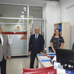 Gemlik Kaymakamımız   ile İl Müdürümüz  Gemlik Sosyal Hizmet Merkezi’ni ziyaret  - fotoğraf 1